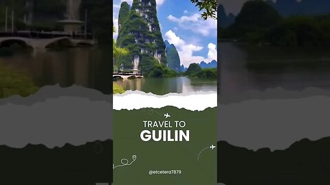 Travel to Guilin ♥️ #Shorts #Tiktok #Asmr #travel vlog 2023
