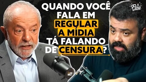 Igor QUESTIONA LULA sobre REGULAMENTAÇÃO da MÍDIA