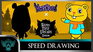 Speed Drawing: Happy Tree Friends Fanon - William | Mobebuds Style