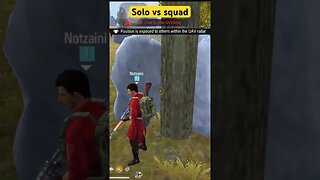 Solo vs squad | Full videos in Description #noob #freefire #garenafreefire #gaming #trending
