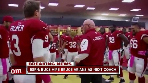 Bucs signing Bruce Arians to 4-year deal as new head coach