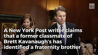 Classmate Comes Forward, IDs Frat Brother as Guilty Party, Not Kavanaugh: Report