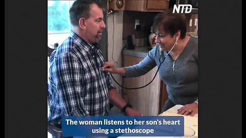Mum hears her dead son's heartbeat in man who received it
