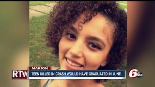 Marion High School senior killed in crash with police officer