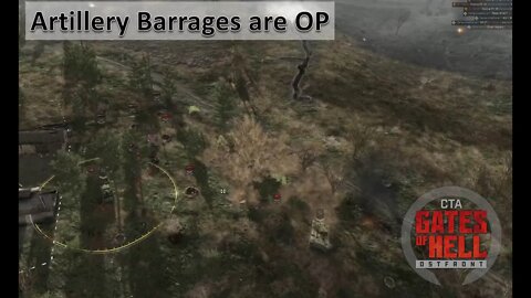 [Expanded Conquest Mod] Artillery Barrages are OP l Gates of Hell: Ostfront