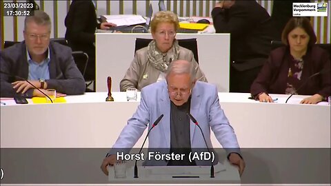 Phänomenale Rede von Horst Förster, AfD zum Rassismus in Deutschland 23.03.2023