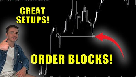 How To Identify Order Blocks While Day Trading! (Beginner SMC Trading)