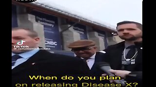 When Are You Going To Release Disease X - WHO's Tedros Confronted At WEF In Davos