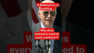 Joe Biden says "Bidenomics" is working! #joebiden #kamalaharris 🇺🇸