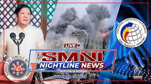 LIVE: SMNI Nightline News with Admar Vilando & MJ Mondejar | October 13, 2023