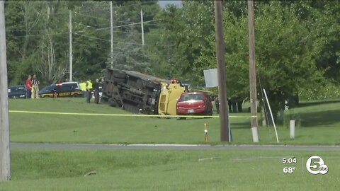 Ohio PTA calls for seatbelts on school buses after Clark County crash