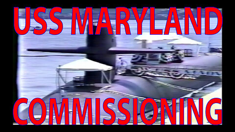 USS Maryland SSBN 738 Commissioning 13JUN92