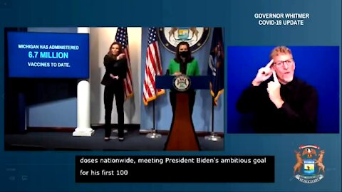 Do the TWO Whitmer Sign Language Interpreters Match Up?