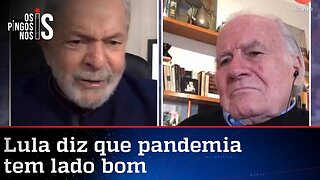 Lula vê lado positivo no coronavírus