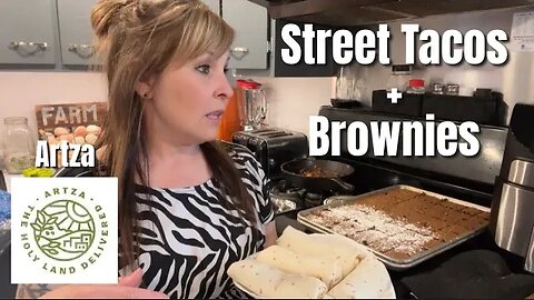 LARGE FAMILY STREET TACOS + BROWNIES | Artza Carmel Mountain Box