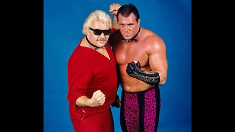 Brutus beefcake & Greg valentine as the dream team vs. slater & poffo