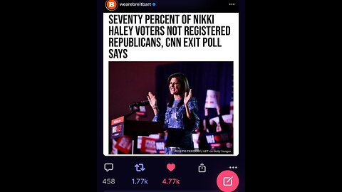 70% nikki haley voters liberal progressive satanic democrat plantation cult 1-25-24 Liberal Hivemind