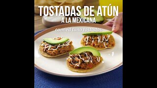 Mexican Tuna Toast