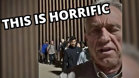 Democrat Robert F Kennedy Visits The US Border, Exposes The Humanitarian Crisis Under Biden Policies