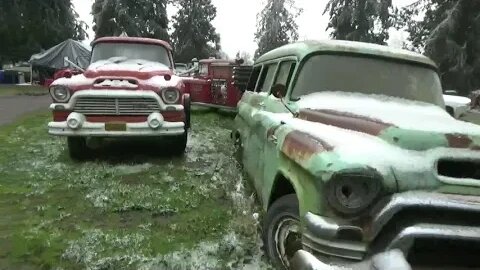 Ice Storm Carnage at The Classic Truck Ranch in Oregon (CTR-237)