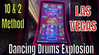 Dancing Drums 10 & 2 Method really Works - Quick Hit and Run Casino Style✅ Las Vegas