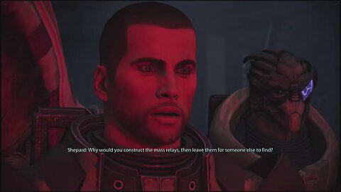 Shepard Meets The Reaper Sovereign For The First Time | Mass Effect Legendary Edition | ME1 4K Clips