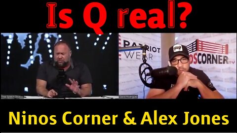 Ninos Corner & Alex Jones - Will The Great Reset happen? Is Q real?