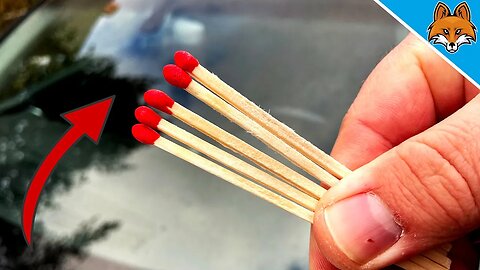 Use Matches on your Car and WATCH WHAT HAPPENS 💥 (Amazing) 🤯