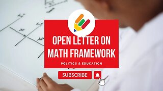 Open Message to Superintendents on new CA Math Framework: It's NOT an equitable approach!