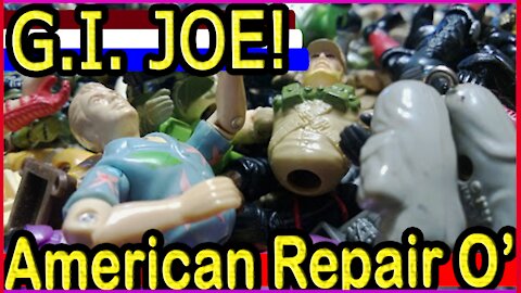 How to fix a GI Joe action figure