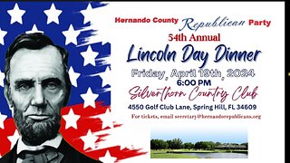 Lincoln Day Dinner Hernando Republicans