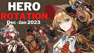 HERO ROTATION LIST UPDATE - DEC to JAN 2023 Eternal Saga (Club Wisdom 8)