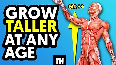 How to Grow Taller at ANY Age (100% Possible) Best Exercise To Grow Taller Fast, Simple Exercise