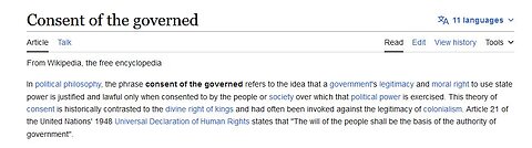 Canada The Illusion of Freedom and System of Control: By The Consent of The Governed