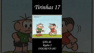 Tirinhas da Turma da Mônica nº 17 | Gibis do Rapha 2 #shorts