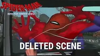 DELETE D SCENE | Spider Man Into The Spider Verse