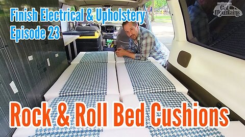 On the final stretch! ELECTRICAL & UPHOLSTERY // E23 Van Build Series