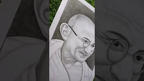 Mahatma Ghandhi Sketch 🎨 #sketch #drawing #1stvideo