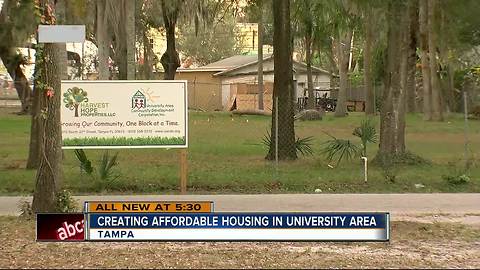 University Area getting new, affordable housing for low-income single parents