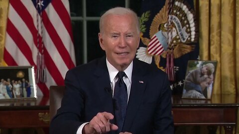 Biden Struggles To Read Teleprompter: "We Do Not Seek To have American Troops Fighting In Russia..."