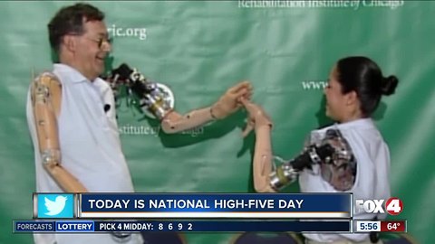 National High Five Day