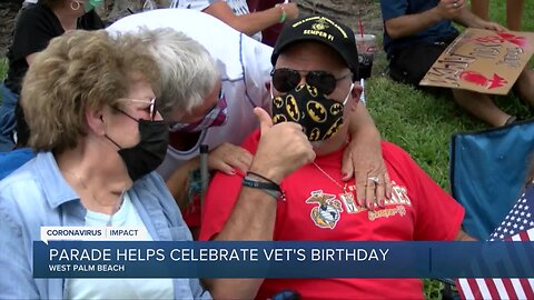 South Florida veteran receives birthday surprise