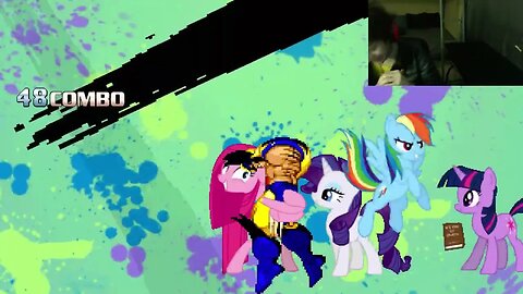 My Little Pony Characters (Twilight Sparkle, Rainbow Dash, And Rarity) VS Wolverine In A Battle