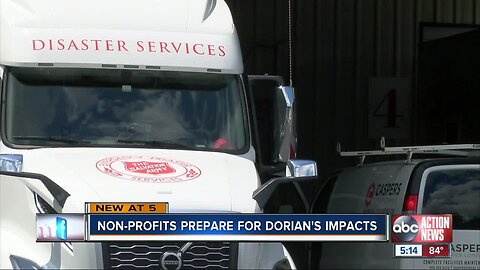 Tampa Bay area nonprofits preparing to help victims of Hurricane Dorian