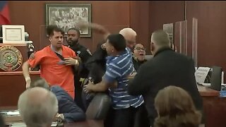 Fight Breaks Out in Courtroom As Murderer Laughs As Mom of Victim