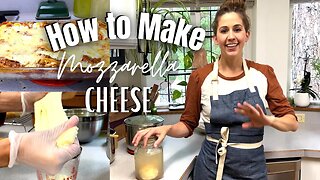 Homemade Mozzarella Cheese Recipe