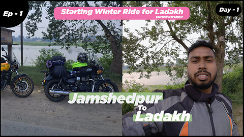 Jamshedpur to Ladakh | Jharkhand to Ladakh | Ladakh Ride by Bike Meteor | Day - 1 | @RoadJamVlogs21