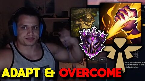 Tyler1 Hits Master with his Off-Meta Ivern Smite Support