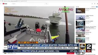 Fisherman suing over head-on boat crash