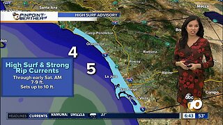 10News Pinpoint Weather for Thurs. Jan. 2, 2020